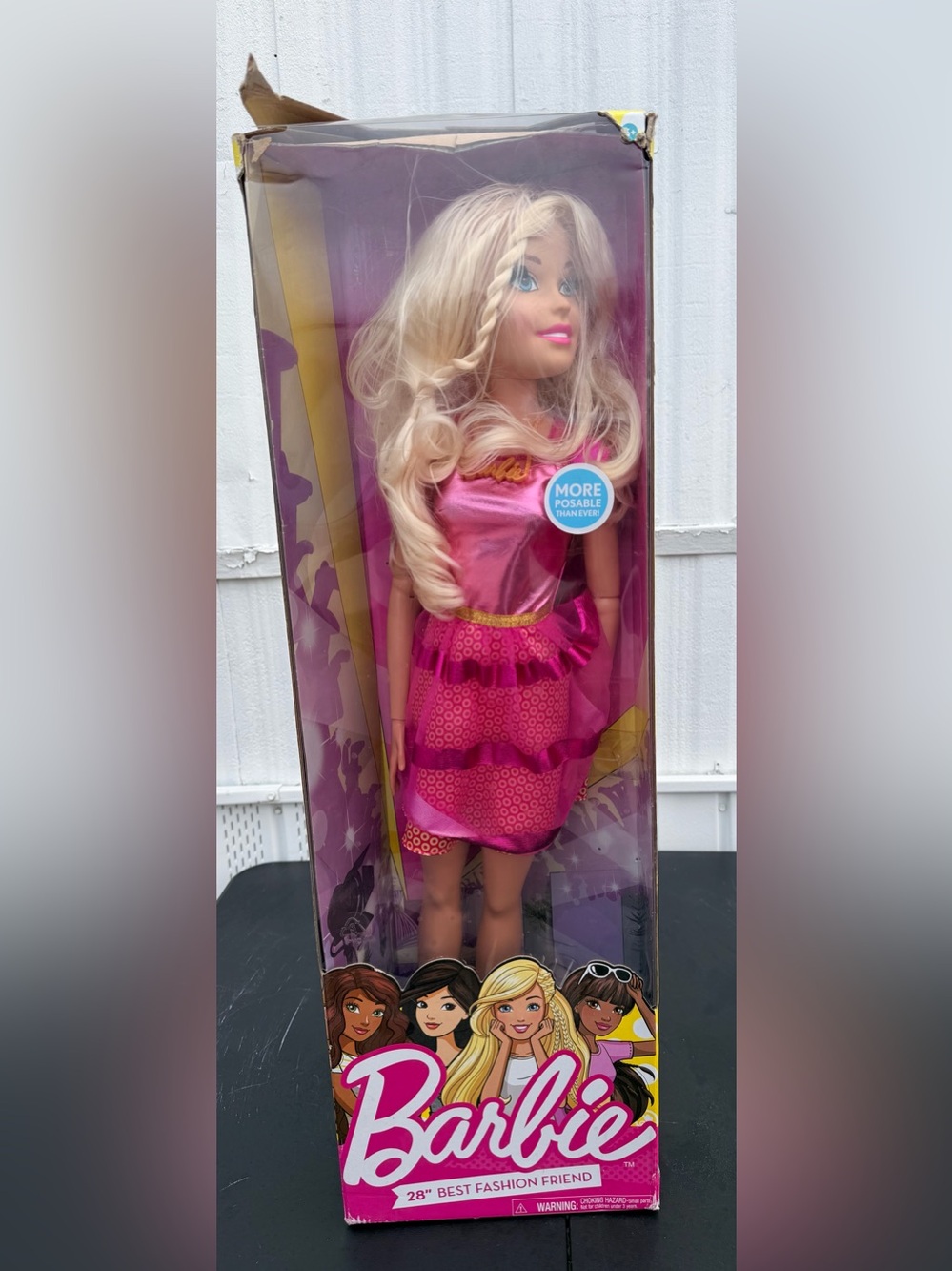 Mattel Barbie Best Fashion Friend 28” Giant Doll